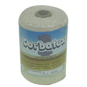 Barbante de algodão 8 fios 140 metros - Corbatex