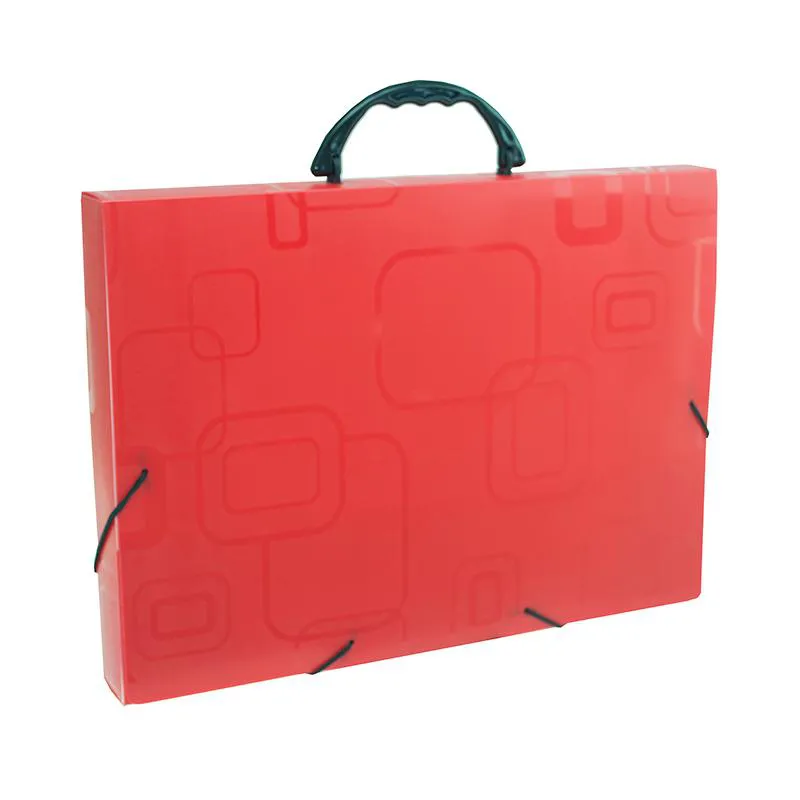 Maleta com alça Dellofine ofício - vermelha - 2152.U - Dello