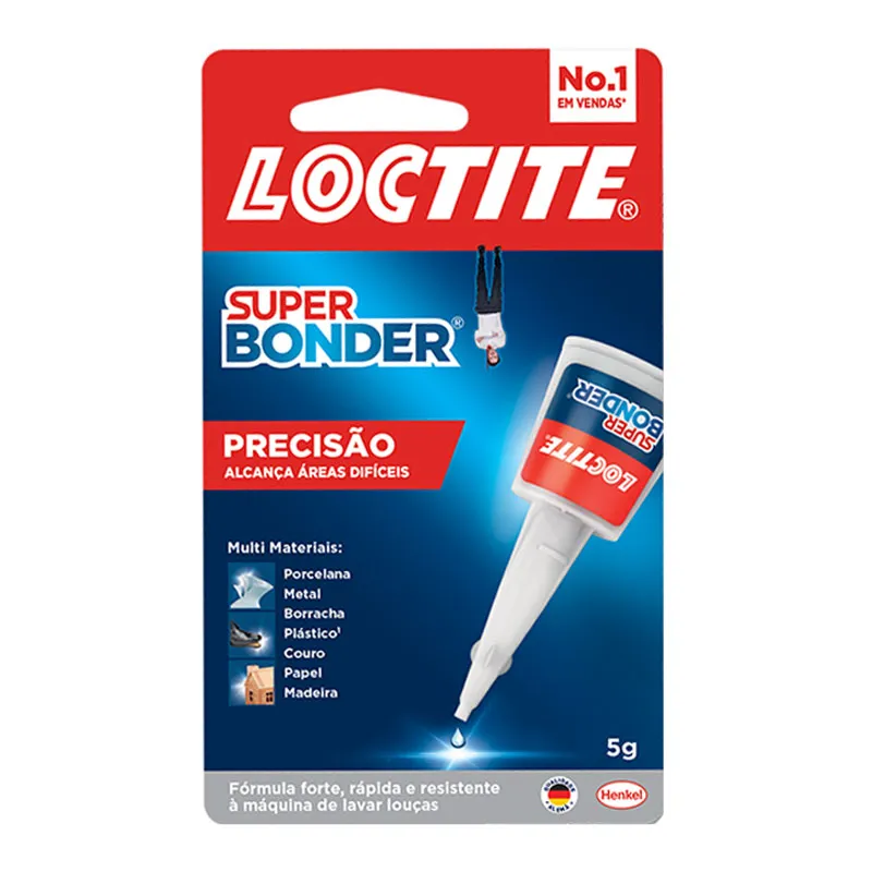 Cola Super Bonder Precisão 5g Loctite - 2671980 - Henkel