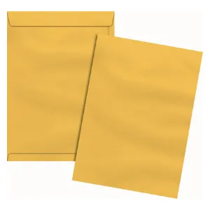 Envelope saco ouro SKO136 260x360mm blister com 10 unidades - Scrity