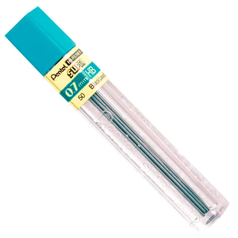 Grafite 0.7mm HB - tubo com 12 unidades - Pentel