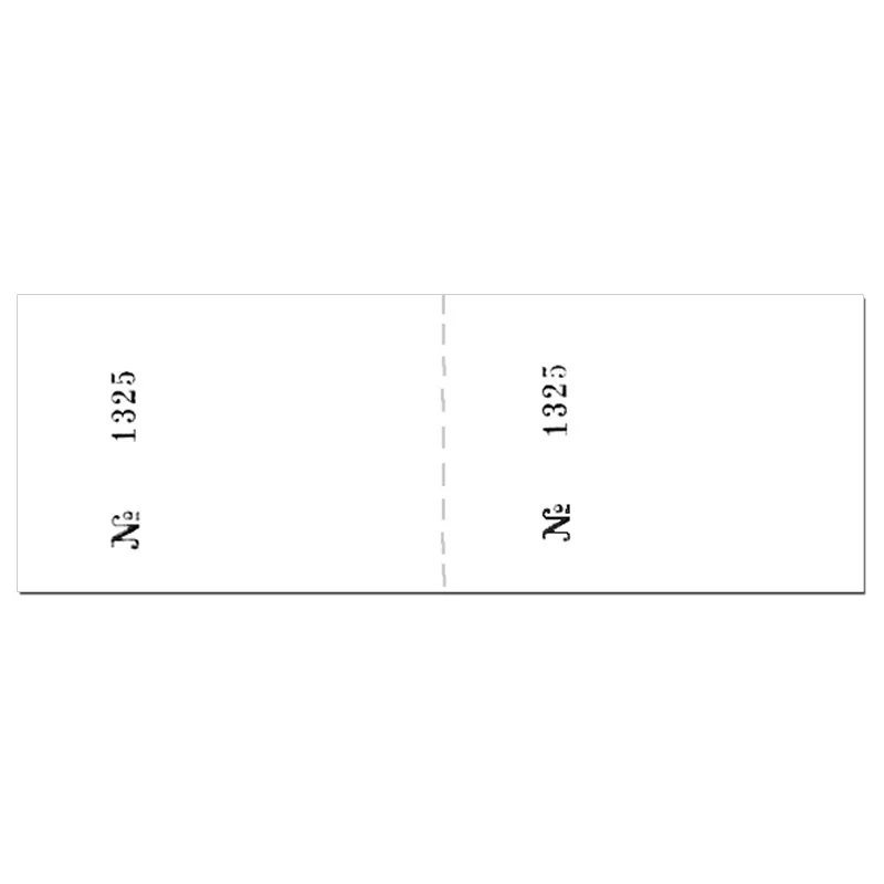 Numerário 2 corpos - bloco com 100 folhas - São Domingos