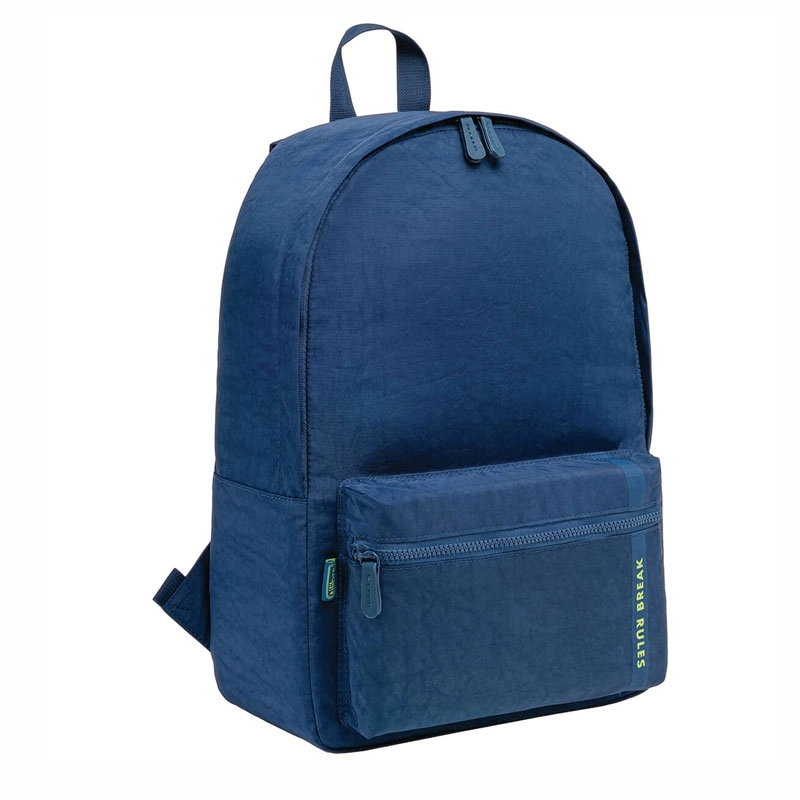 Mochila escolar grande sem roda - 346322 - Académie Young Azul - Tilibra