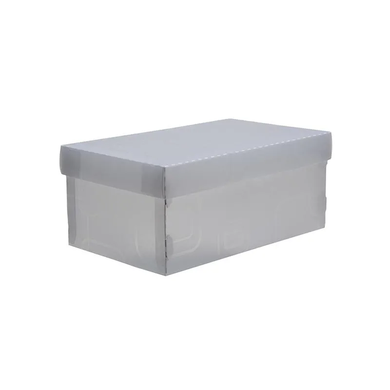 Caixa organizadora mini sapato - cristal - 2169.H - Dello