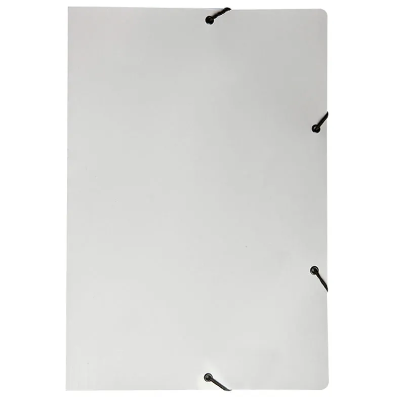 Pasta com aba elástico ofício - Duplex - branco - 0199.E - Dello