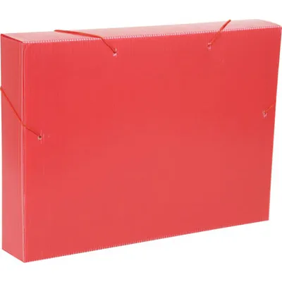 Pasta aba elástica lombo 55mm novaonda Vermelho - Polibras