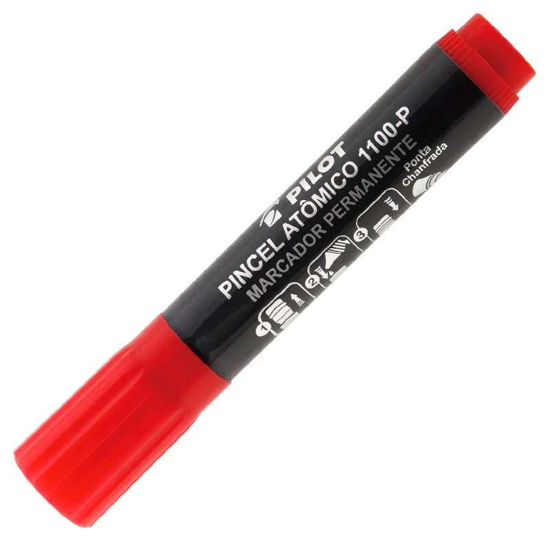 Pincel atômico vermelho 1100-P - Pilot