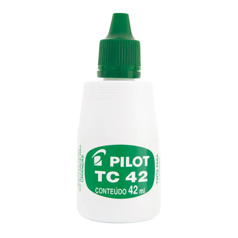 Tinta para carimbo 42ml - Verde - Pilot