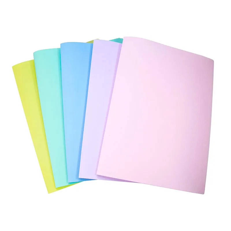 Pasta plástica com grampo ofício - Linho Serena - lilás pastel - 0295.LP - Dello