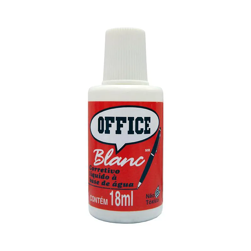 Corretivo líquido Office Blanc 18ml - Radex