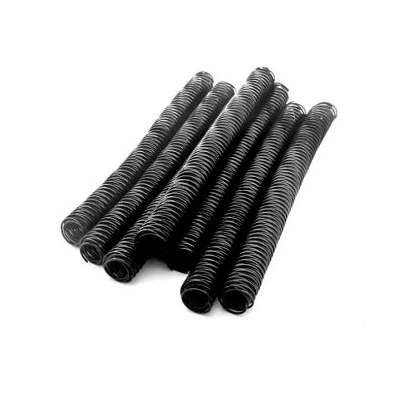 Espiral 20mm para 100 folhas - Preto - pacote com 80 unidades - Mares