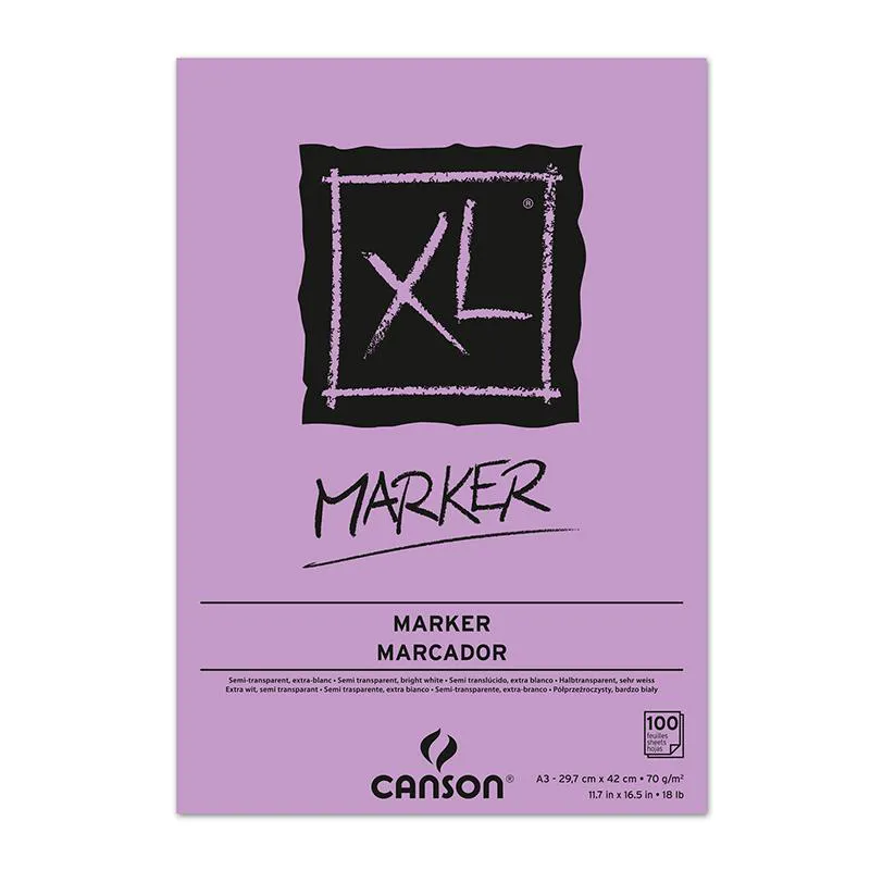 Bloco Marker A3 - com 100 folhas - Canson