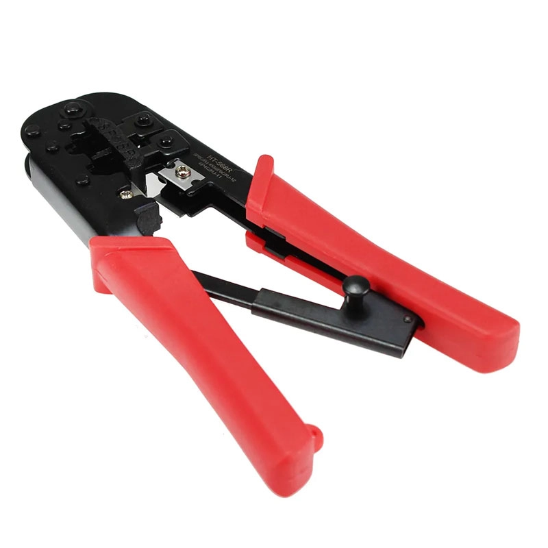 Alicate crimpador com catraca HT568R - Speedlan