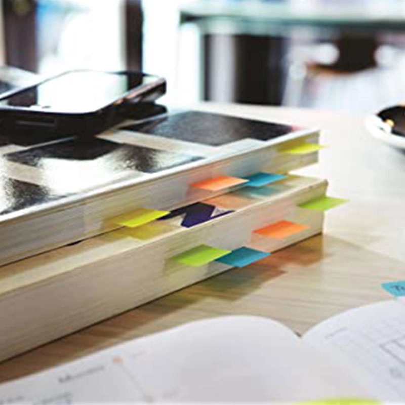 Marcador de página adesivo Post-it Flags de papel 76x15mm 180 folhas - 3M