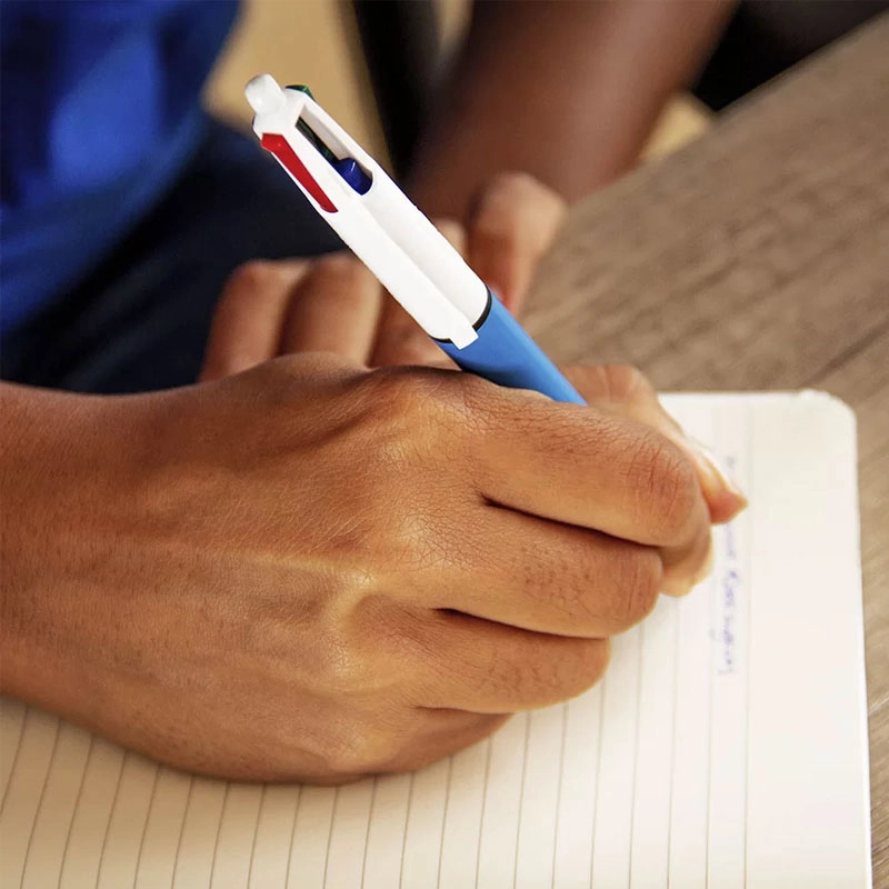 Caneta esferográfica 1.0 retrátil 4 cores blister - Bic