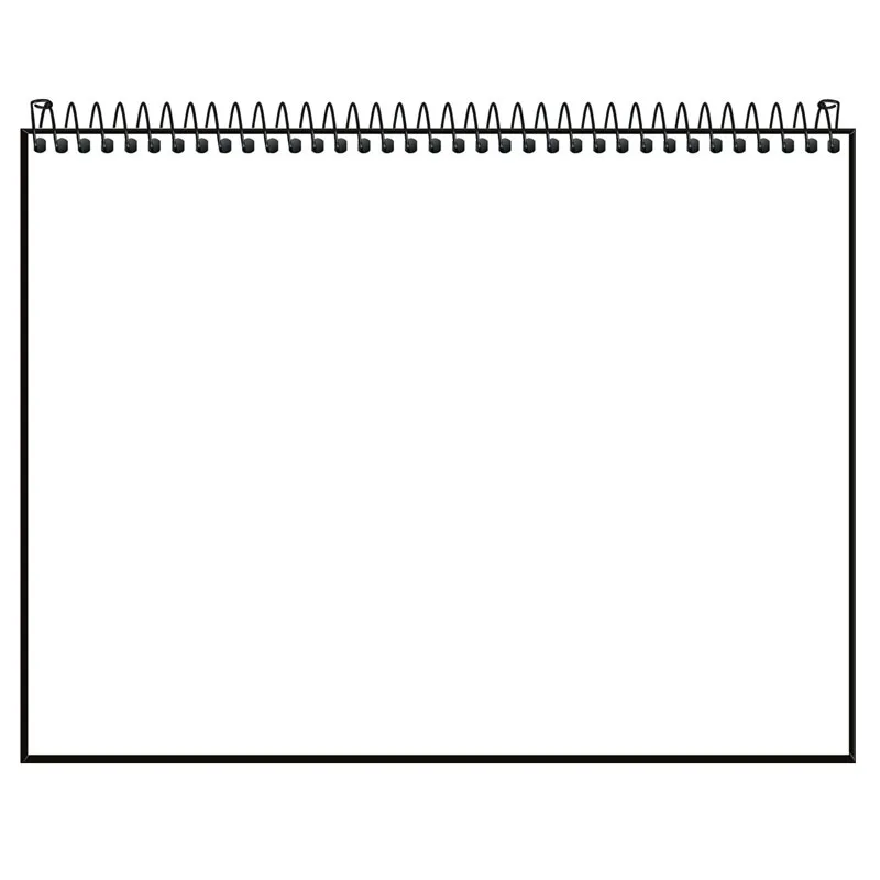 Caderno espiral alto desenho Sketchbook Académie 50 folhas - Tilibra