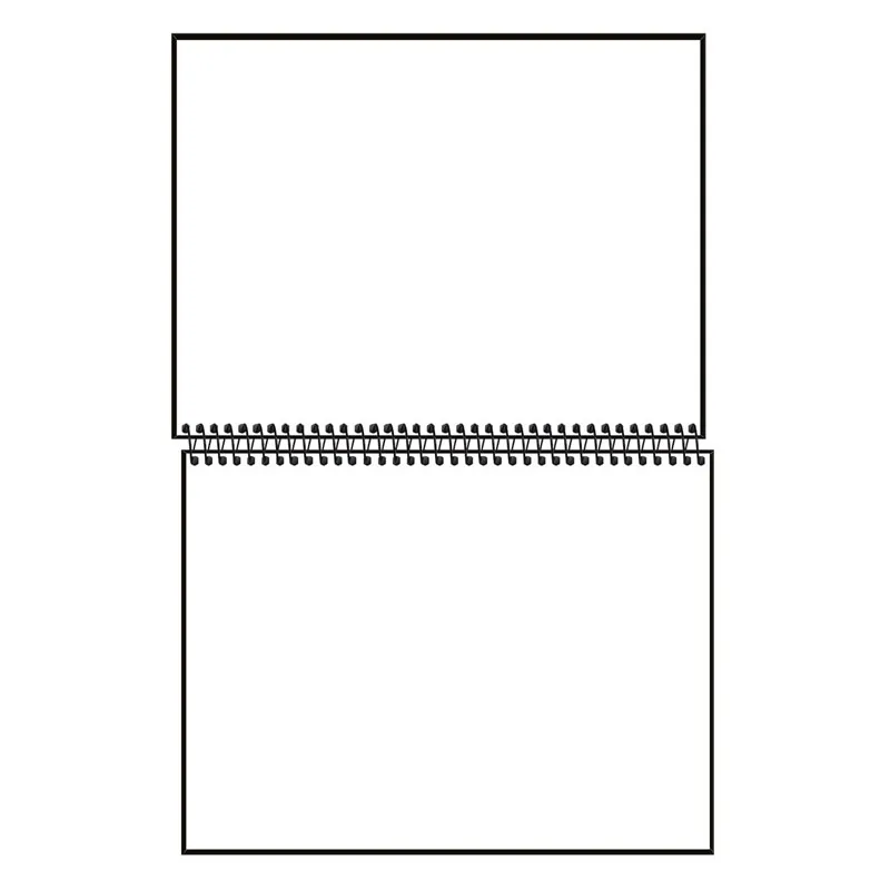 Caderno espiral alto desenho Sketchbook Académie 50 folhas - Tilibra