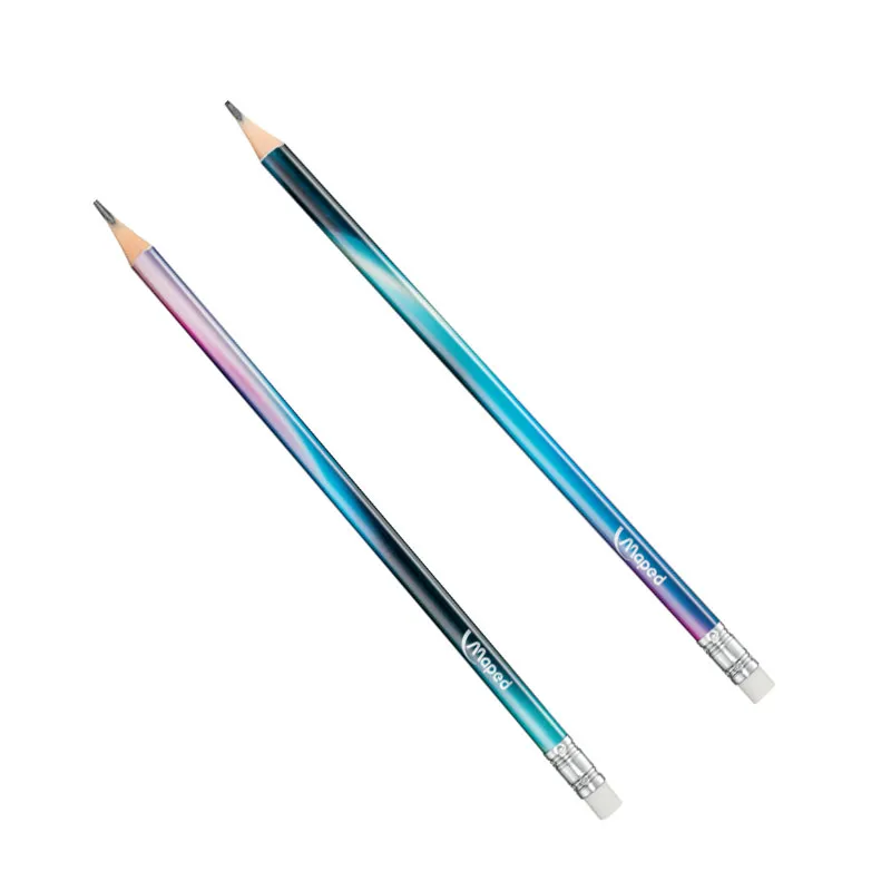 Lápis Preto Nr. 2 com Borracha Nightfall 12 unidades - Maped