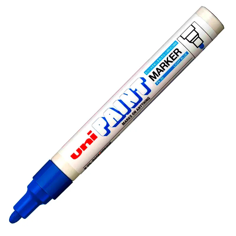 Pincel marcador permanente Paint Marker Azul PX-20 - Uni-Paint