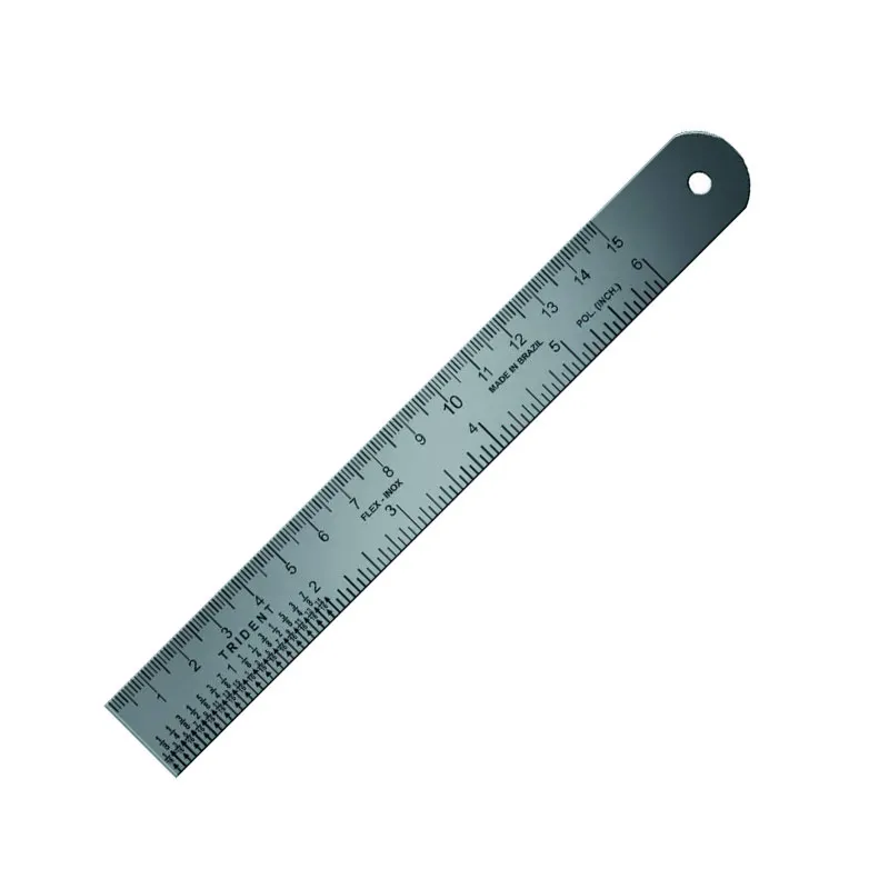Régua em aço 15cm FLEX-15 - Trident