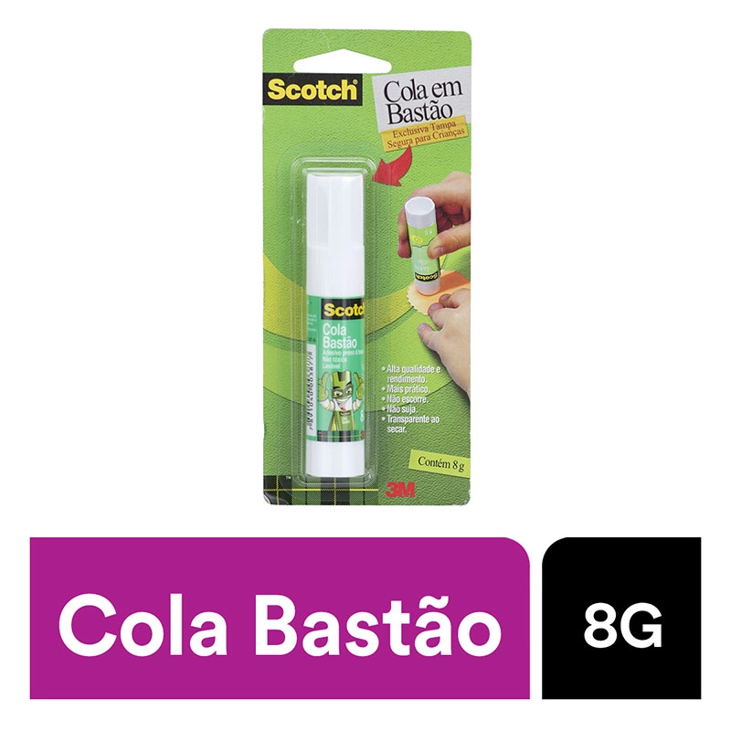 Cola bastão Scotch 8g - 3M