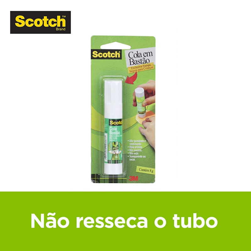 Cola bastão Scotch 8g - 3M