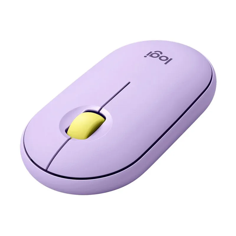 Mouse sem fio óptico Pebble Lilás M350 - Logitech