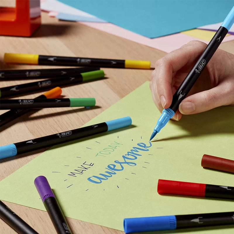 Kit lettering Intensity com 34 itens - Bic