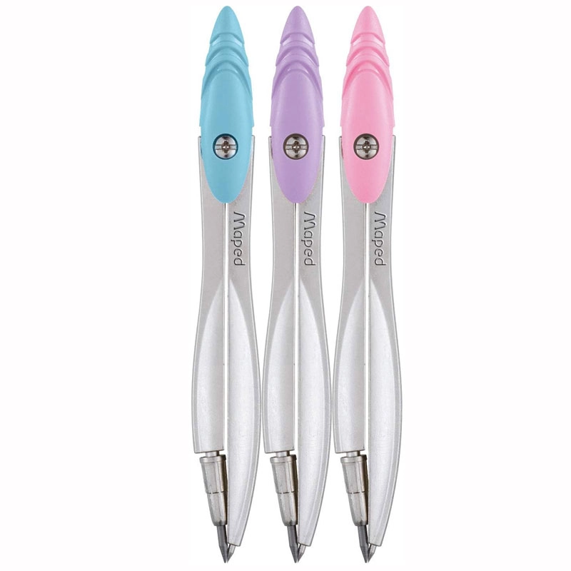 Compasso Metal Study Pastel sem tira linha 194510 - Maped