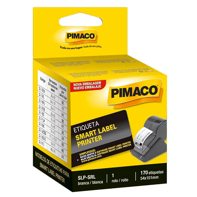 Etiqueta Smart Label SLP-SRL com 170 etiquetas - Pimaco