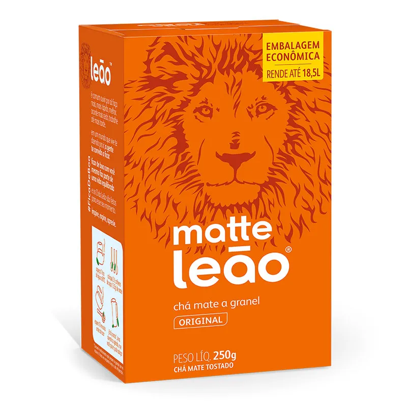 Chá matte a granel original - com 250 grs - Matte Leão
