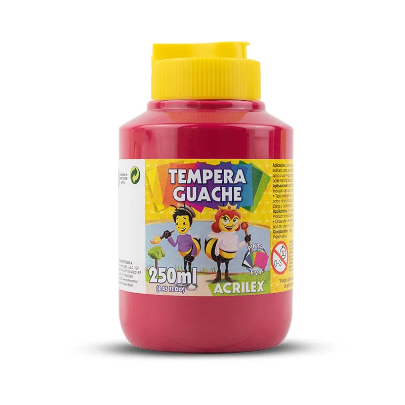 Tinta guache Magenta 250ml - 549 - Acrilex