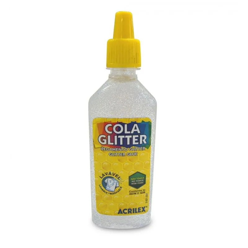 Cola glitter 23g cristal 209 - Acrilex
