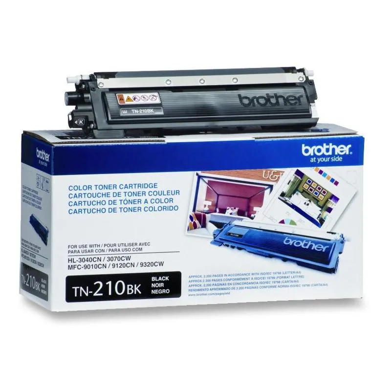 Toner Brother TN210BK - preto 2200 páginas