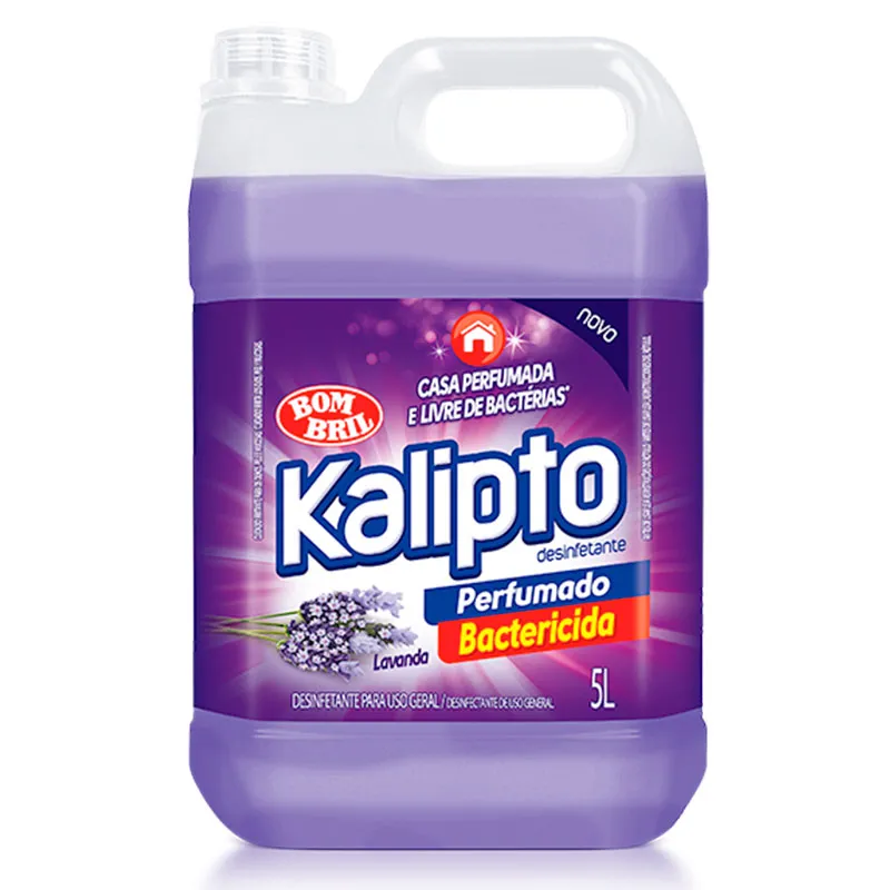 Desinfetante leitoso Kalipto lavanda 5 Litros - Bombril