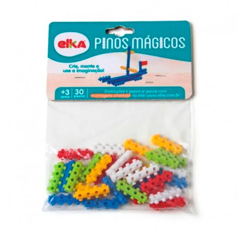 Pinos mágicos com 30 peças - 45 - Elka