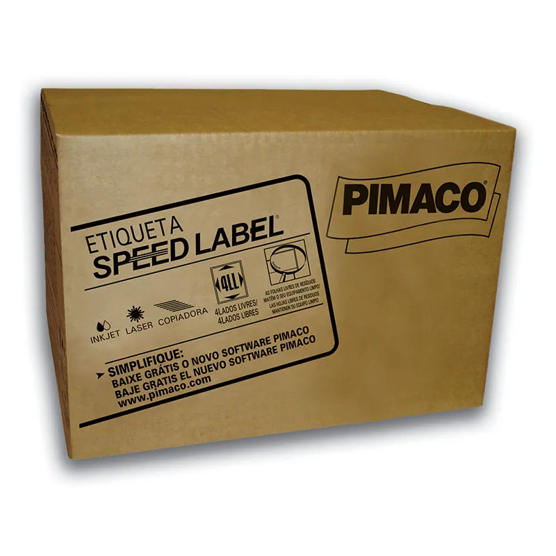 Etiqueta laser Speed Label SL61081 c/ 1000 fls - Pimaco