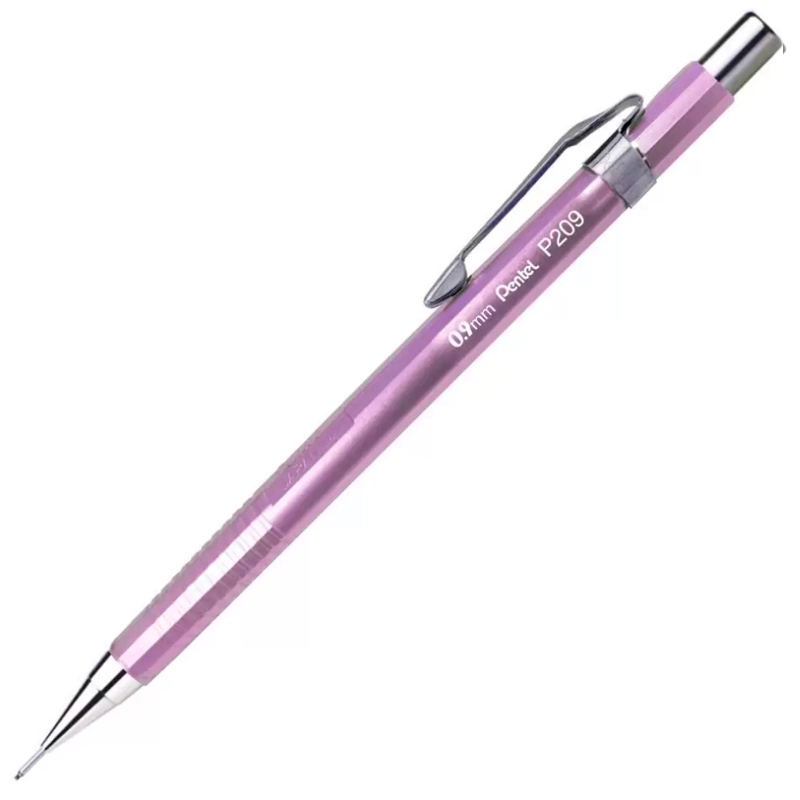Lapiseira 0.9mm P209 Sharp Metallic Rosa Escuro - Pentel
