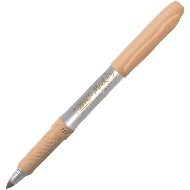 Pincel marcador permanente Marking Laranja Pastel 971144 - Bic