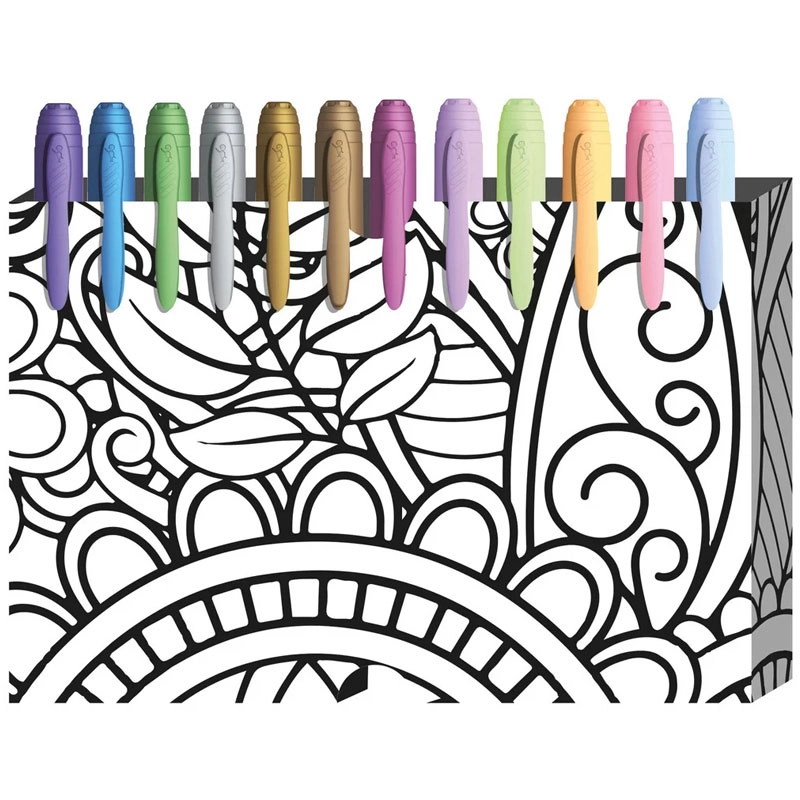 Pincel marcador permanente Marking Laranja Pastel 971144 - Bic