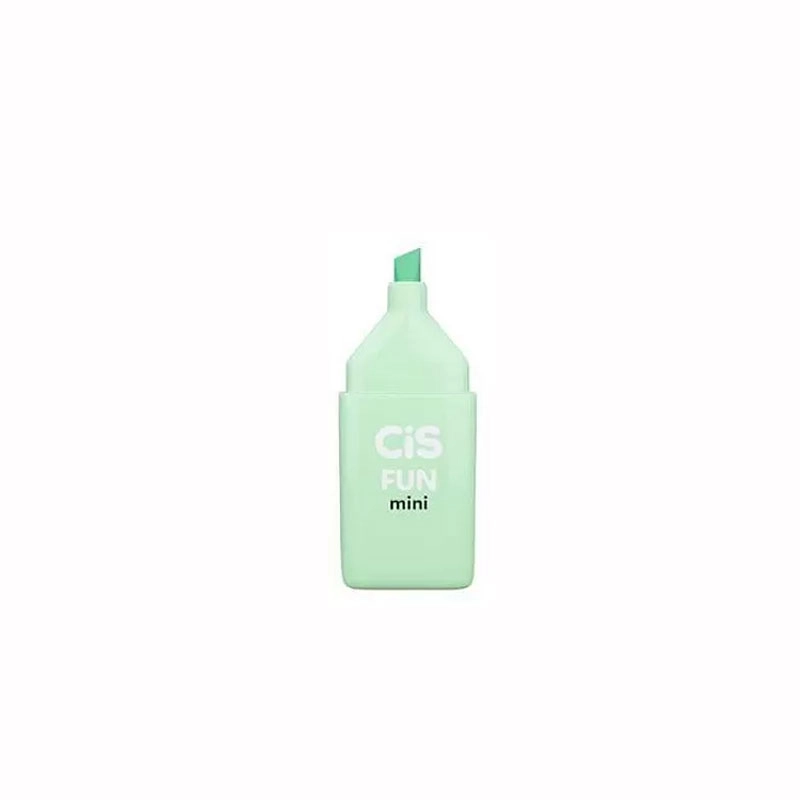 Pincel marca texto Fun Mini Verde Pastel - Cis