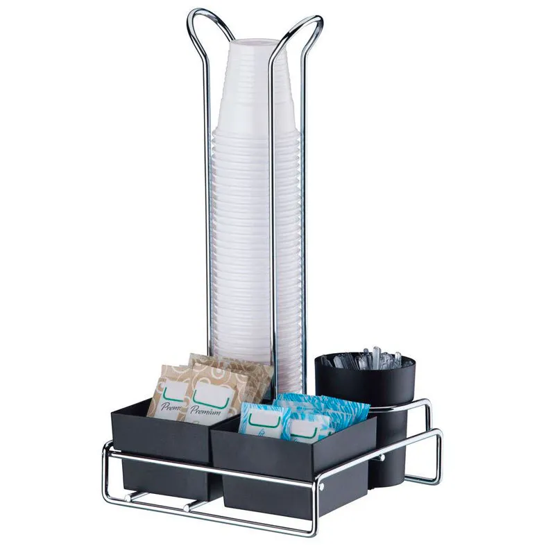 Organizador de copos descartáveis 50/80ml c/ sachês e mexedor 1151 - Future