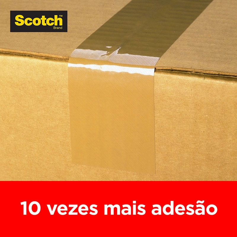 Fita para embalagem transparente - 45mm x 45m - 5802 - 3M