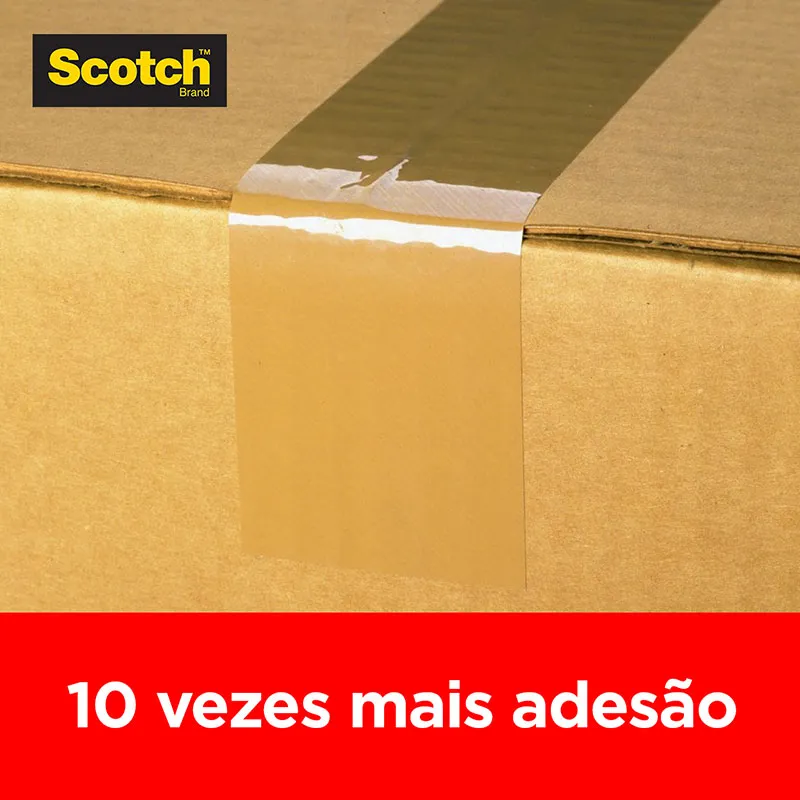 Fita para embalagem Marrom - 45mm x 45m - 5802 - 3M