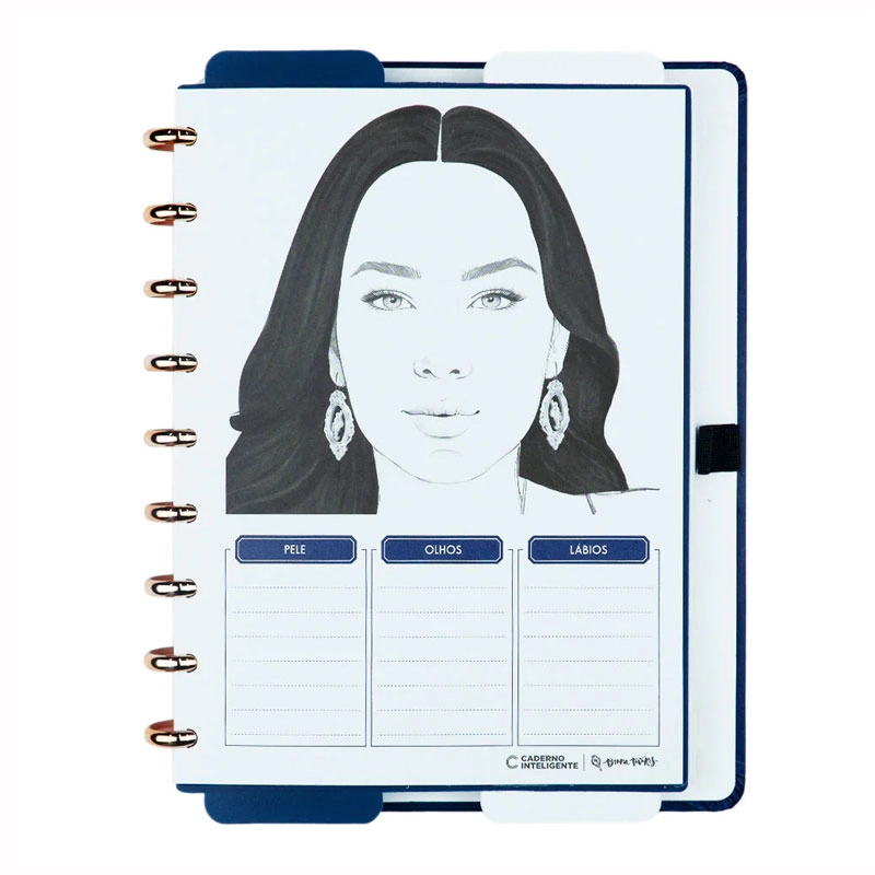 Caderno inteligente grande BT House by Bruna Tavares - CIGD4159