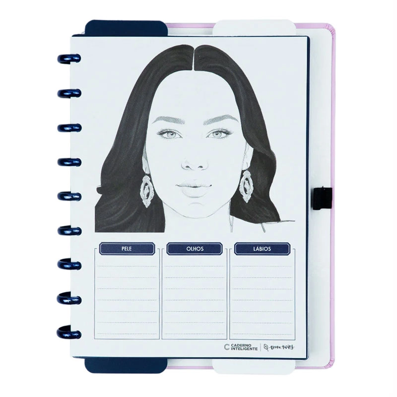 Caderno inteligente grande BT Dream by Bruna Tavares - CIGD4158