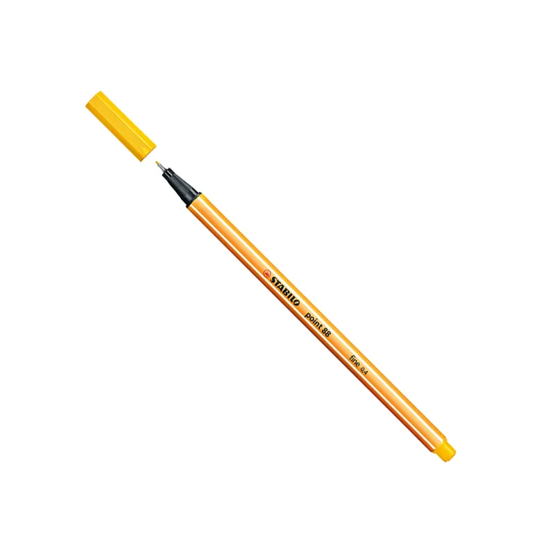 Caneta hidrográfica Fine Point 88/44 - Amarela - Stabilo