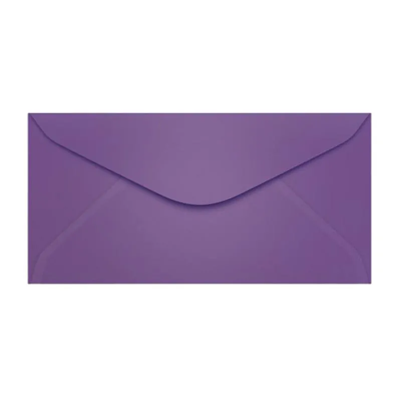 Envelope Color Plus Roxo 114x229mm 100 unid Scrity