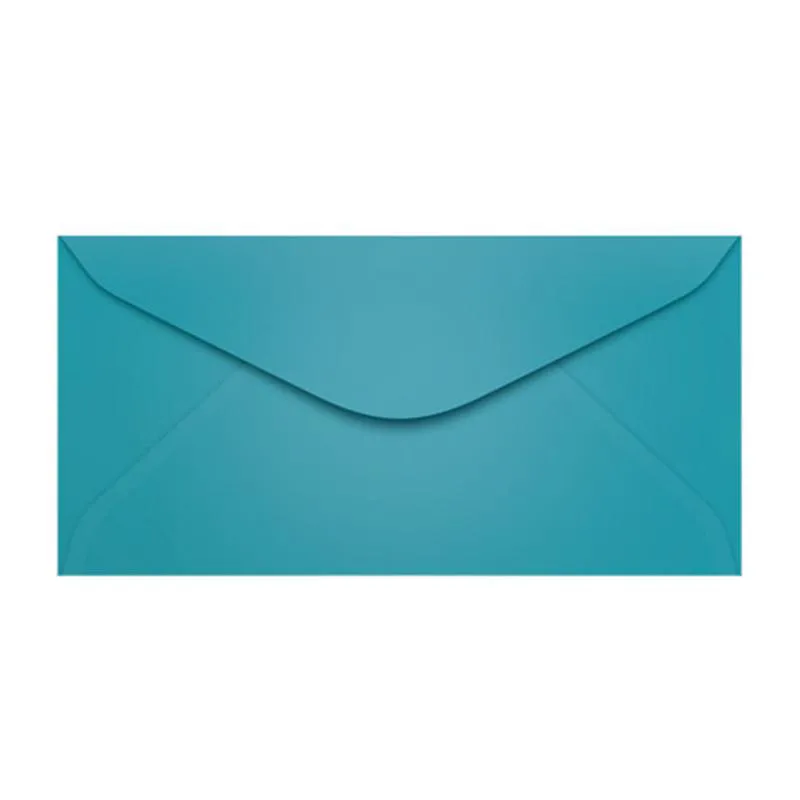 Envelope Color Plus Azul Turquesa 114x229mm 100und Scrity