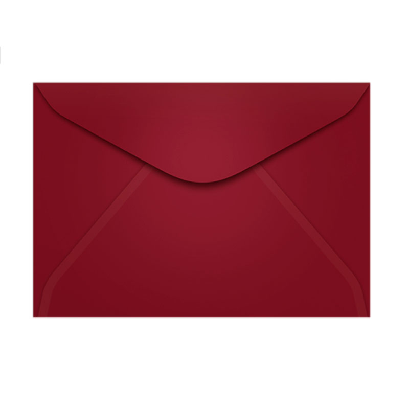 Envelope Color Plus Vinho 114x162mm - caixa com 100 unidades - Scrity